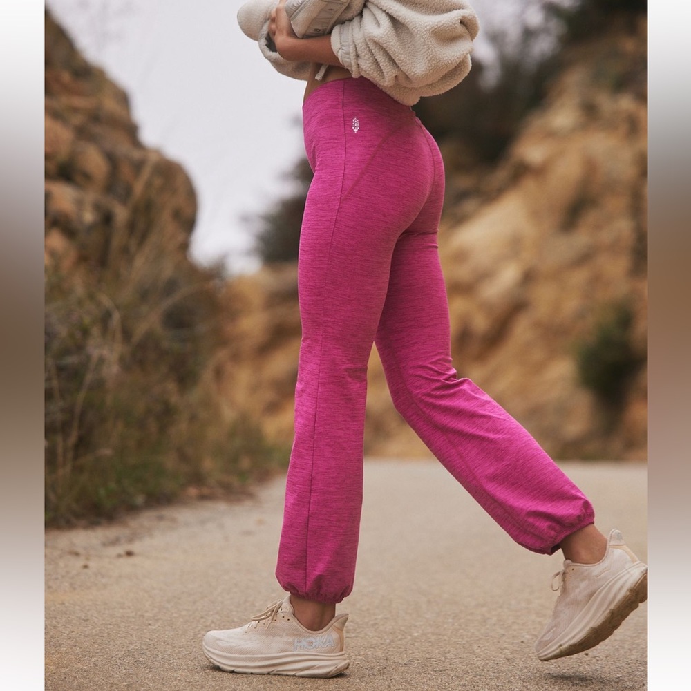 Free People Let’s Bounce Heathered Pants